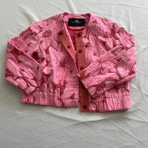Tara Jarmon size 34 cropped summer jacket